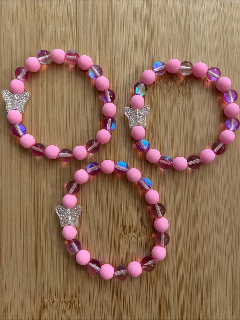 Butterfly Bead Bracelet